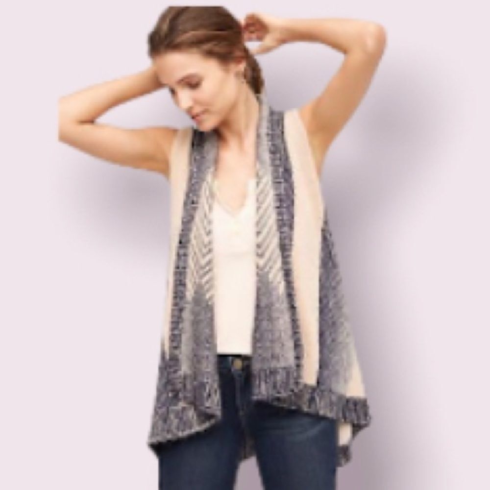 Anthropologie Mabli Vest, by Sleeping on Snow - size S/XS C32